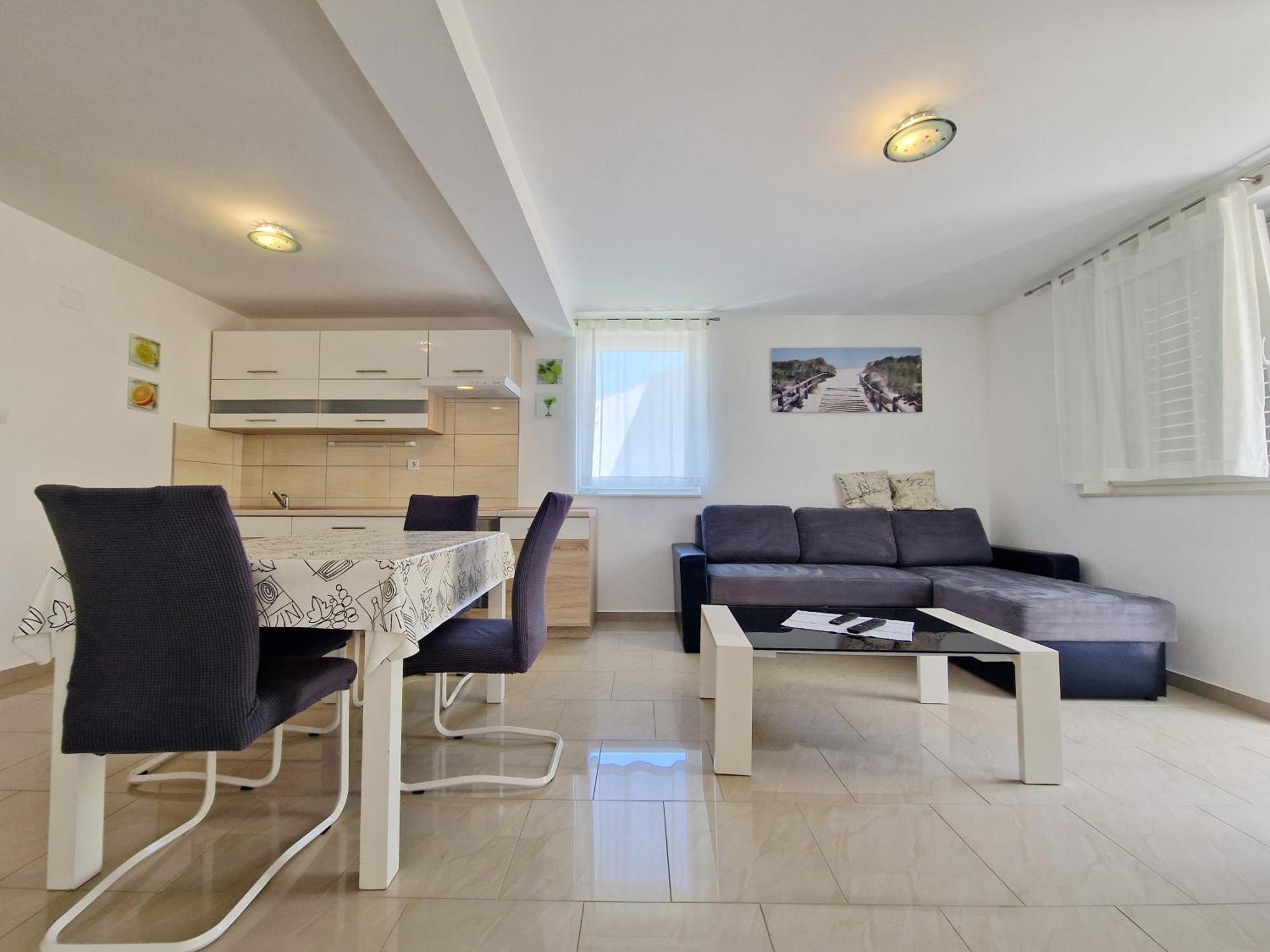 Apartment Slabek Baška Eksteriør billede