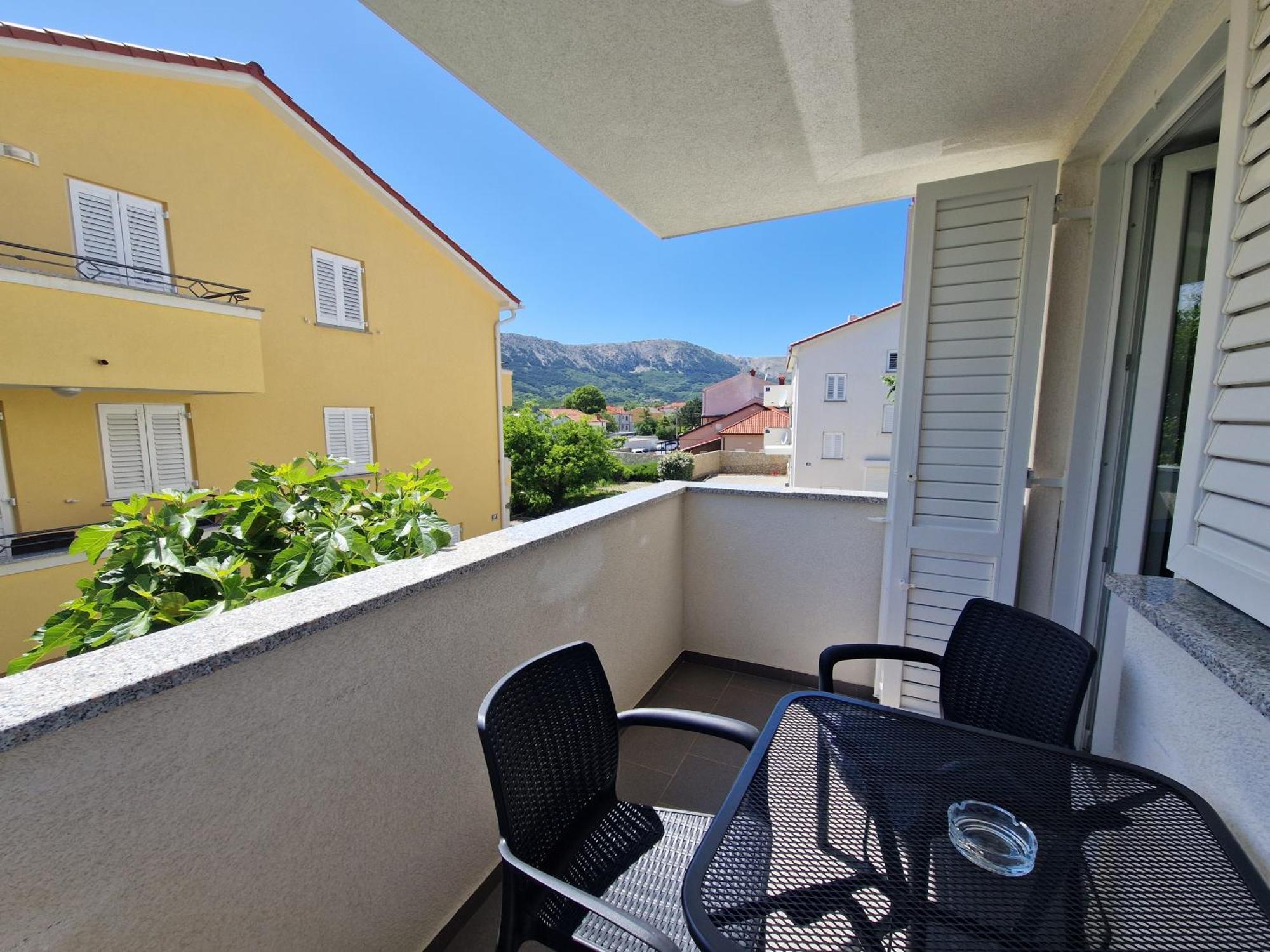 Apartment Slabek Baška Eksteriør billede